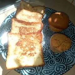 A picture of Moist Pineapple French Toast.
