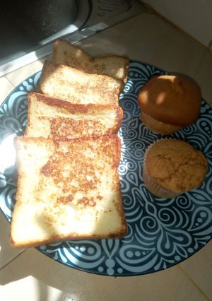 A picture of Moist Pineapple French Toast.