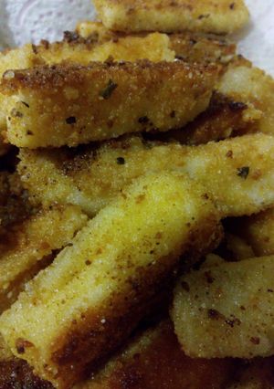 Una foto de Fingers de queso de cabra