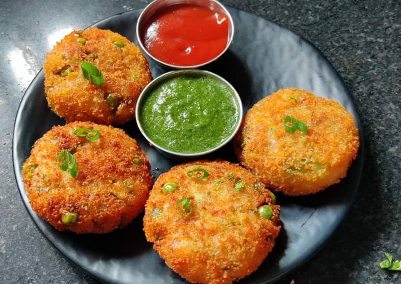 Aloo poha cutlets