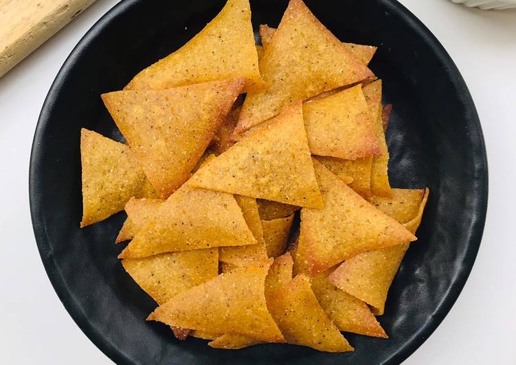 Simple Way to Make Favorite Nachos (non-fried)