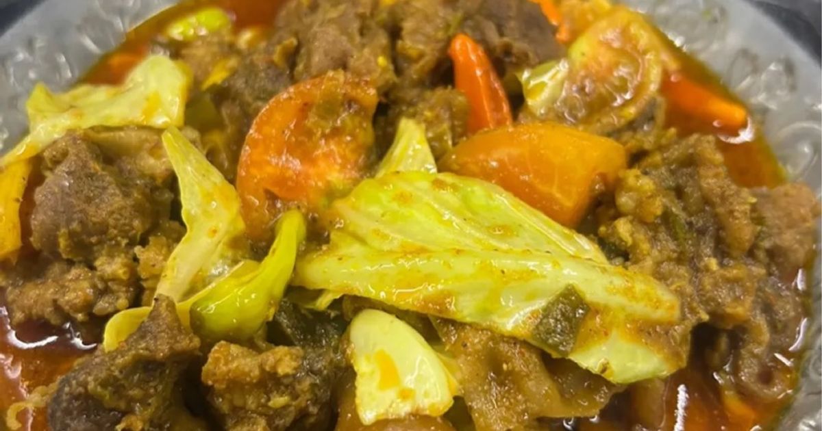 Tongseng kambing no santen