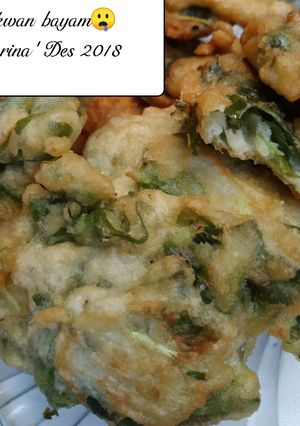 Foto resep Bakwan bayam