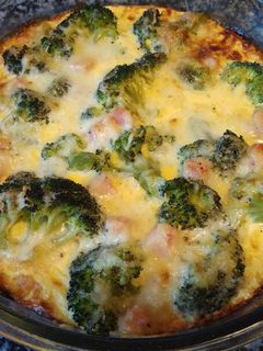 Una foto de Pastel de brócoli