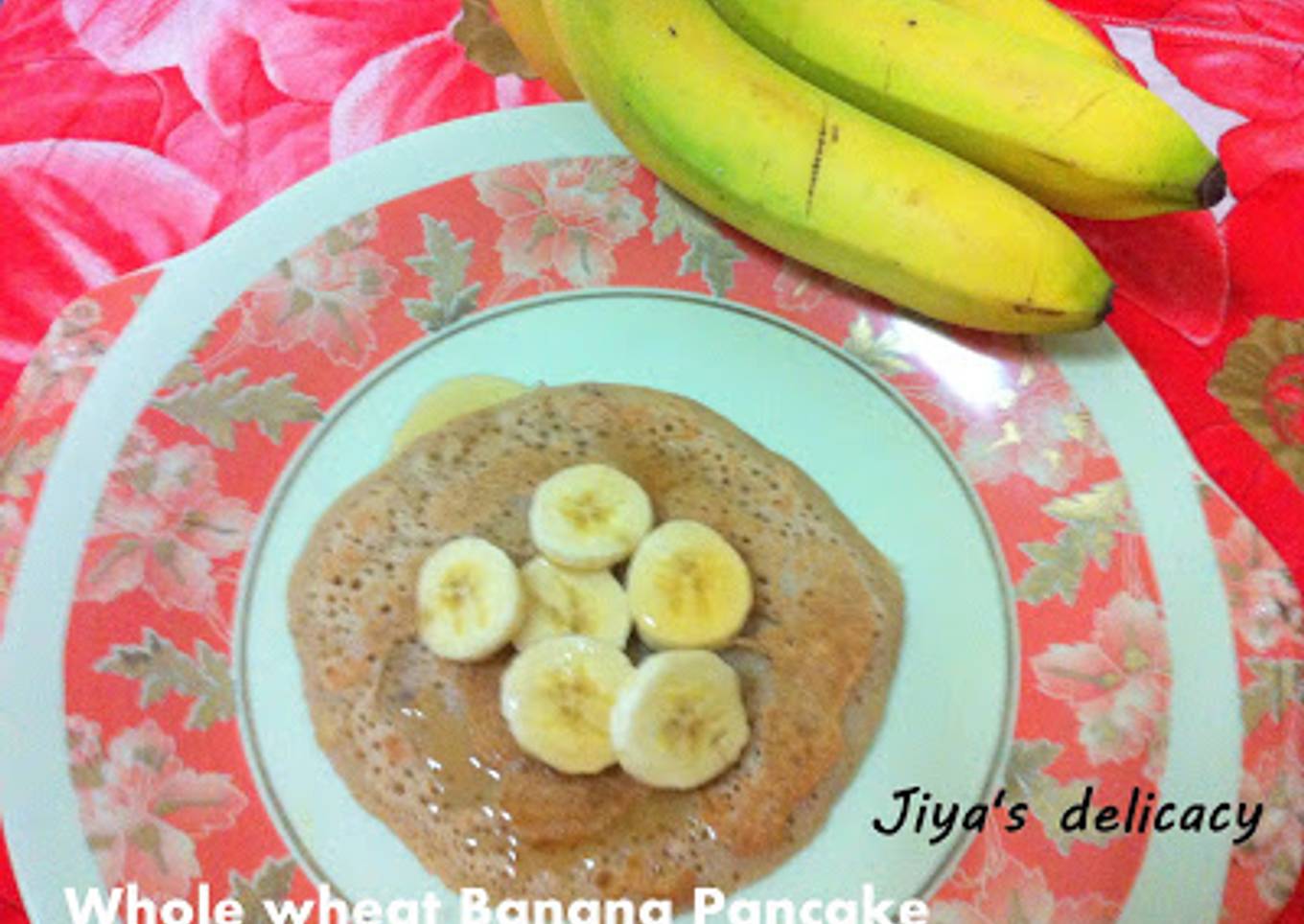 Simple Way to Make Ultimate Whole-wheat banana pancake