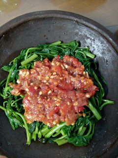 Foto resep Kangkung sambal brambang asem
