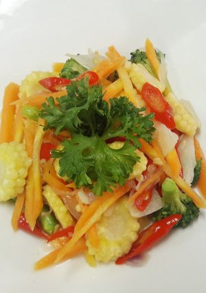 Foto resep Tumis Sayur Pelangi