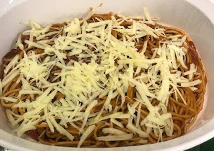 Foto principal de Spaghetti con chile ancho