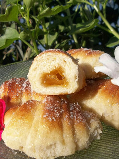 Una foto de Bizcochos dulces Rellenos!! Receta renovada, masa dulce 😄💓