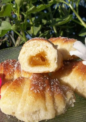 Una foto de Bizcochos dulces Rellenos!! Receta renovada, masa dulce 😄💓