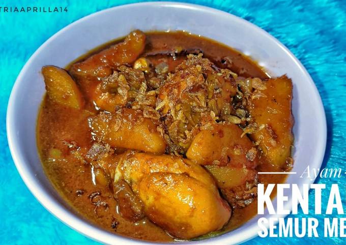 Resep Semur Ayam kentang Medan
