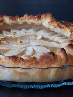 Una foto de Tarta de manzana