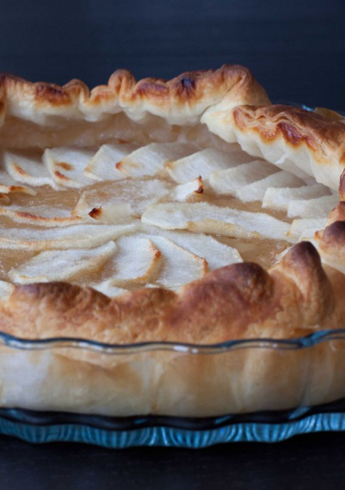 Una foto de Tarta de manzana