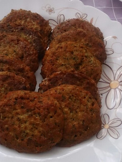 عکسی از دستور کتلت گوشت و جعفری