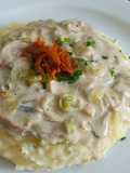 Puré de papas cremoso (sin colar)