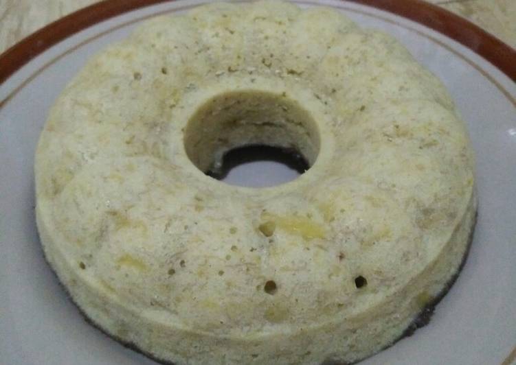 Resep Bolu pisang kukus super simple 1 telur tanpa mixer ...