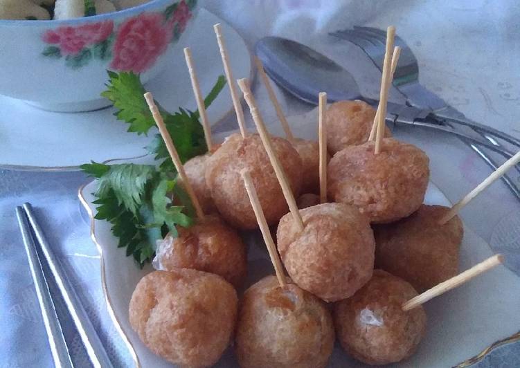 Bakso Goreng with ayam