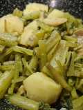 Borraja con patatas