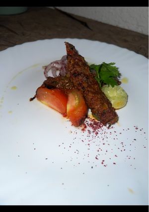 A picture of Adana Kebab.