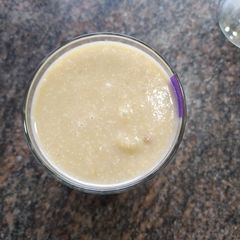 A picture of Chickoo milkshake.