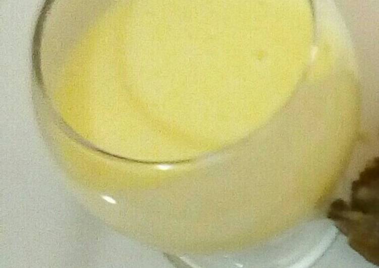 Easiest Way to Make Quick Banana smoothie