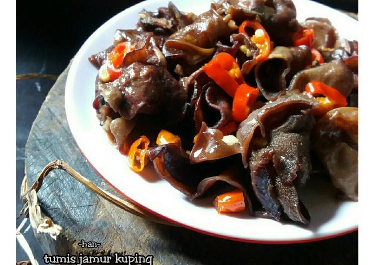 Resep Masakan Jamur Kuping Kering Resep Masakan Jamur Kuping Kering