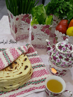 صورة لوصفة خبز صاج