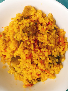 A picture of Oil rice.