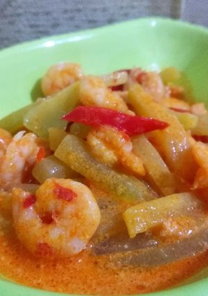 Foto resep Udang Manisa Masak Santan