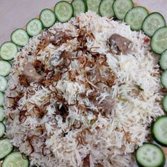 Beef yakhni pulao A picture of Beef yakhni pulao.