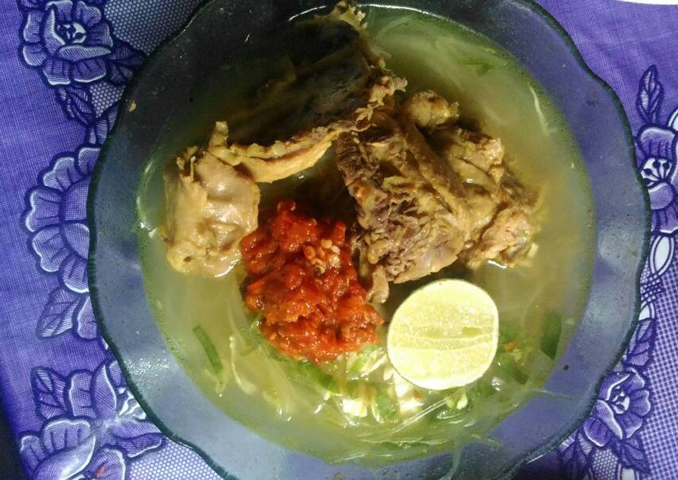 Soto ayam kerongkongan 🍲