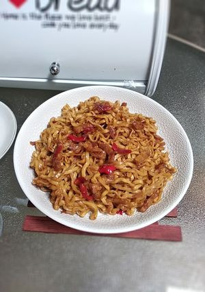 Foto resep Mie Goreng bumbu Kering Tempe