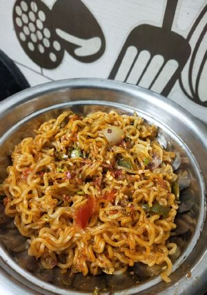 A picture of Spiced Noodles.