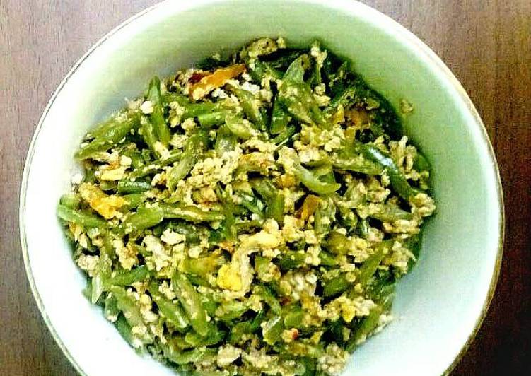 Oseng Buncis Telur