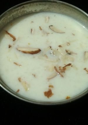 A picture of Broken wheat kheer.