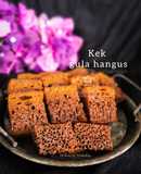Kek gula hangus (steambath)