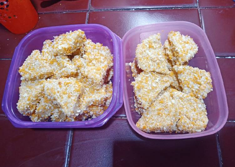 Cara Gampang Menyiapkan Cheesie chicken nugget, Sempurna