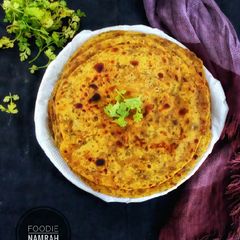 A picture of Methi thepla.
