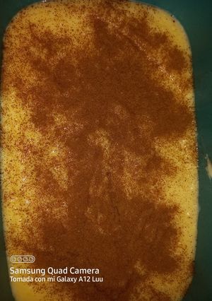 Una foto de Postre Casero (leche, huevo y harina)