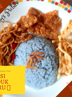 Foto resep Nasi uduk biru