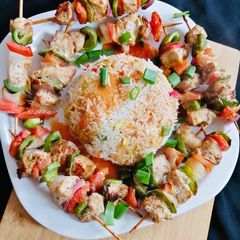 Chicken Shashlik A picture of Chicken Shashlik.