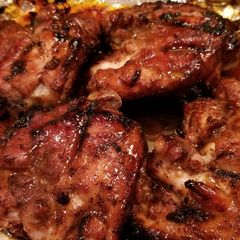 A picture of Sweet & Spicy Dijon Honey Chicken.
