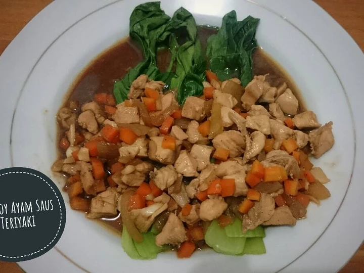 Easy Ways Make Recipes Pokcoy Ayam Saus Teriyaki the So Delicious Really Delicious.