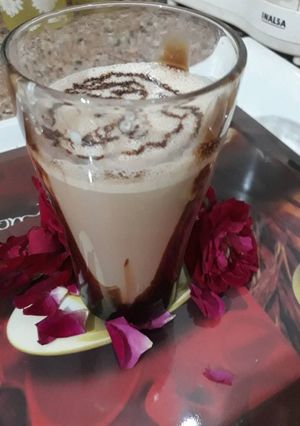 A picture of Chocolaty Thandai.