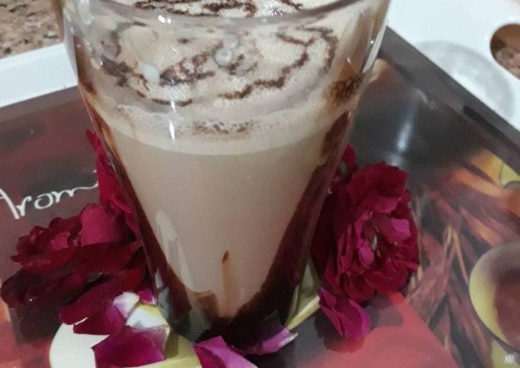 Steps to Make Quick Chocolaty Thandai