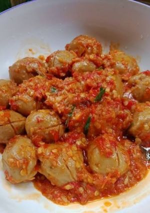 Foto resep Bakso Mercon Enak