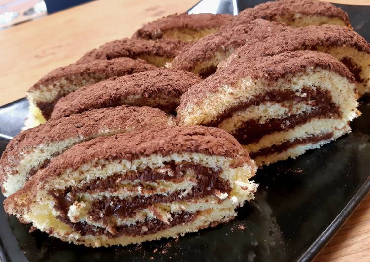 Step-by-Step Guide to Prepare Favorite Rotolo alla nutella 🍫