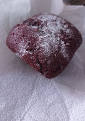 Una foto de Muffins de remolacha