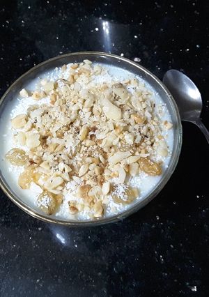 صورة لوصفة العاشوراء 😋