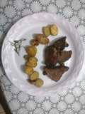 Filete al perejil con papas rústicas